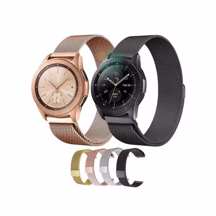 بند فلزی ساعت سامسونگ گلکسی واچ Galaxy Watch 42mm مدل حصیری