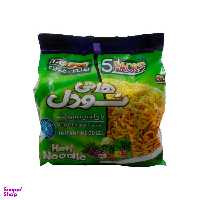 نودل با طعم سبزیجات هاتی کارا بسته 5 عددی