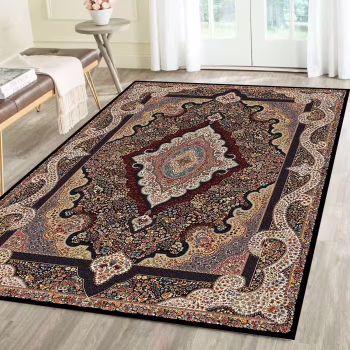 روفرشی کشدار ضد اب مخمل شانل ابریشم کد 82k سایز 3 متری