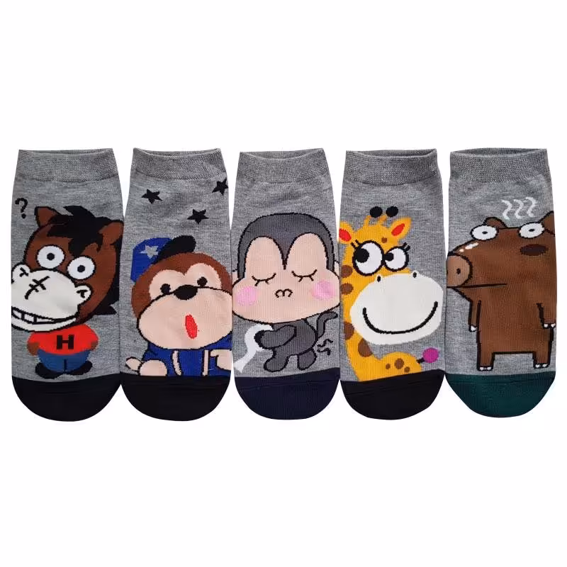 جوراب 4208 فری سایز بسته 5 عددی بزرگسال