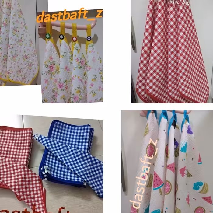 دستمال سفره ،،دراندازه ورنگ، مدلهای مختلف،، 