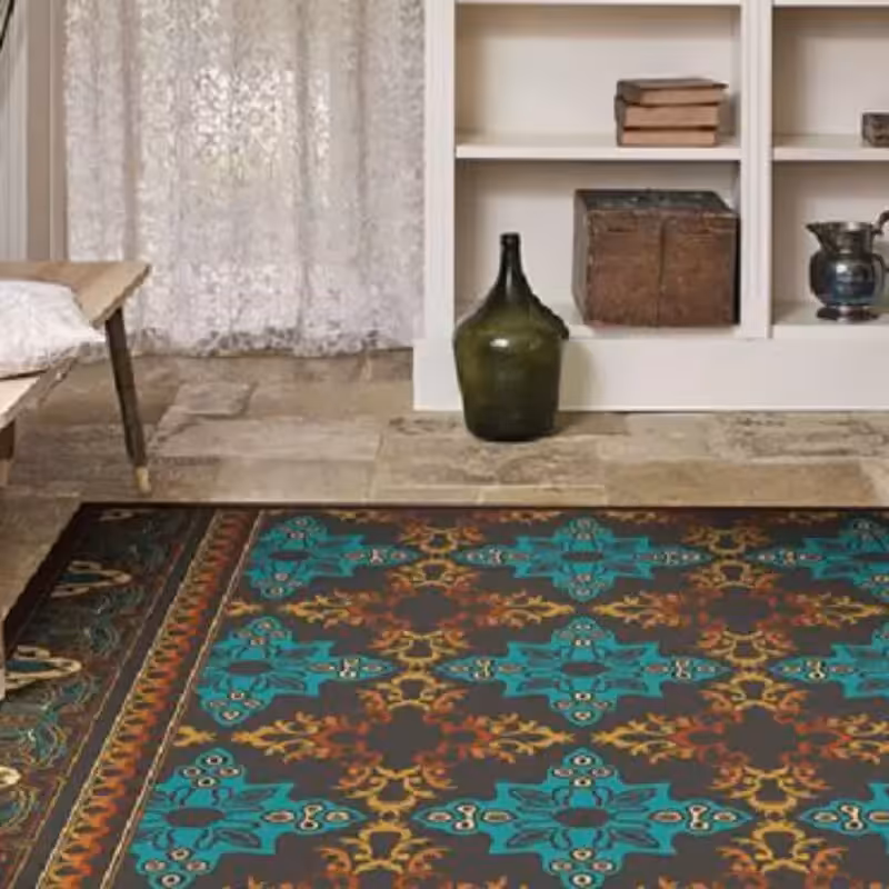 روفرشی کشدار ضد آب مخمل شانل ابریشم کد 522  سایز 2 متری