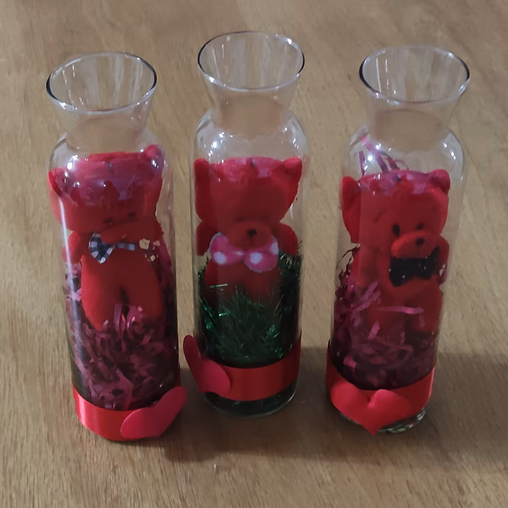 گیفت شیشه اسموتی  خرس دار  هدیه