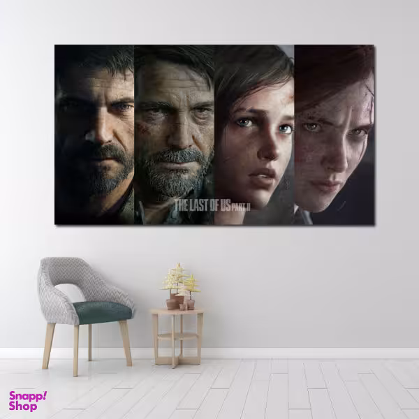 تابلو شاسی طرح بازی the last of us 2 مدل 331