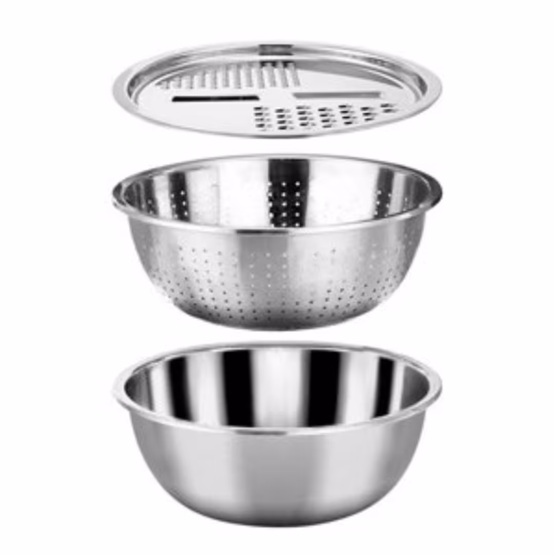 ست تراش و آبکش و لگن سایز 26 ، هزینه ارسال رایگان نیست و یه عهده خریداره ،ارسال فقط با چاپار و تیپاکس