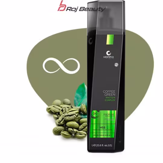 کراتین مو هونما مدل قهوه سبز حجم 1000 میلی لیتر