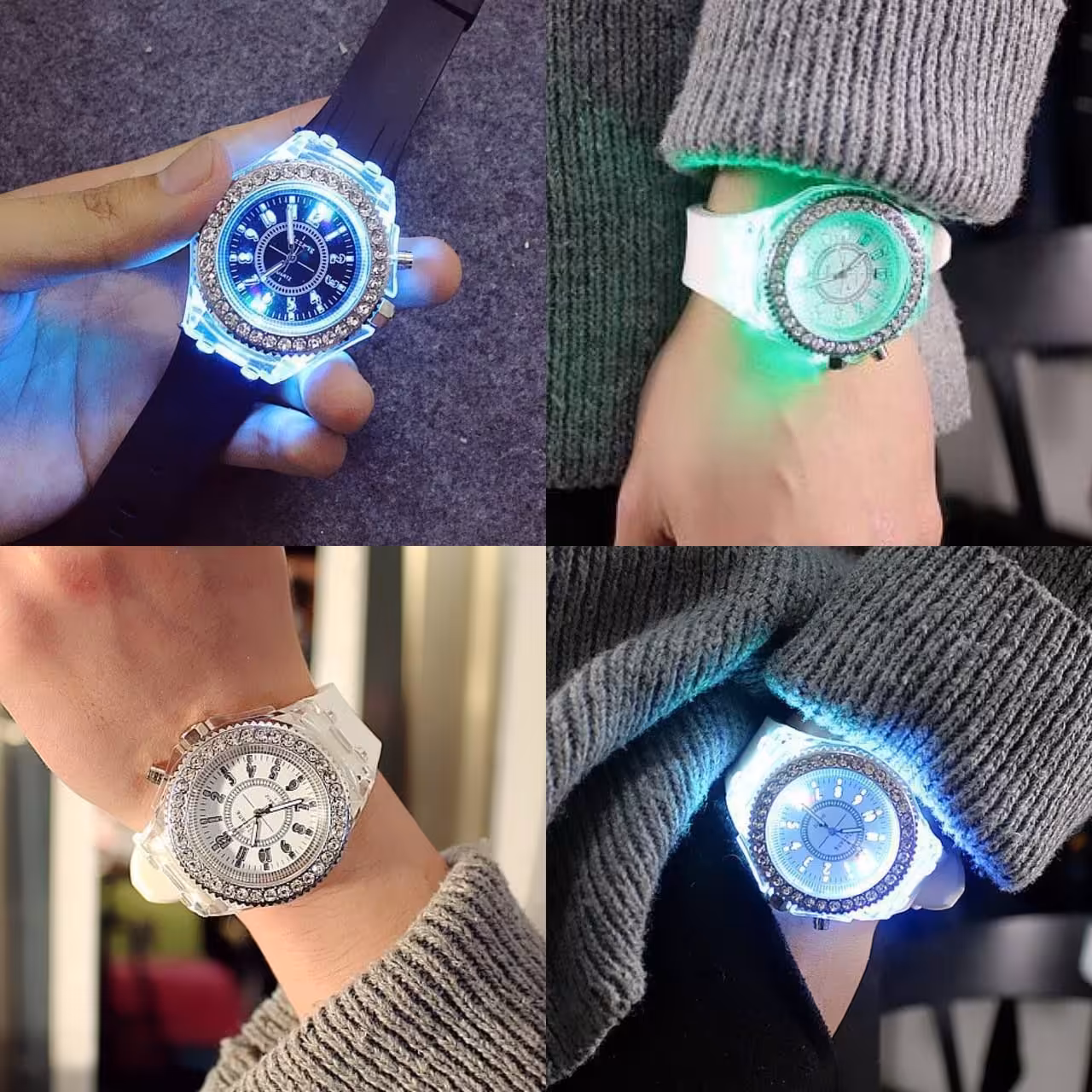 ساعت مچی رقص نور