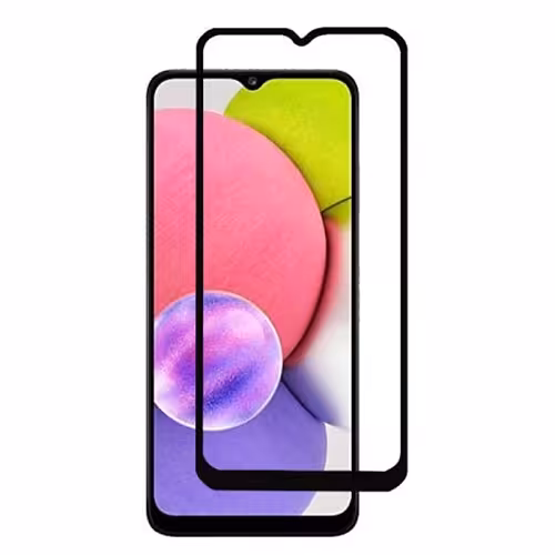 محافظ صفحه نمایش فول مناسب برای گوشی موبایل سامسونگ مدل Galaxy A03s