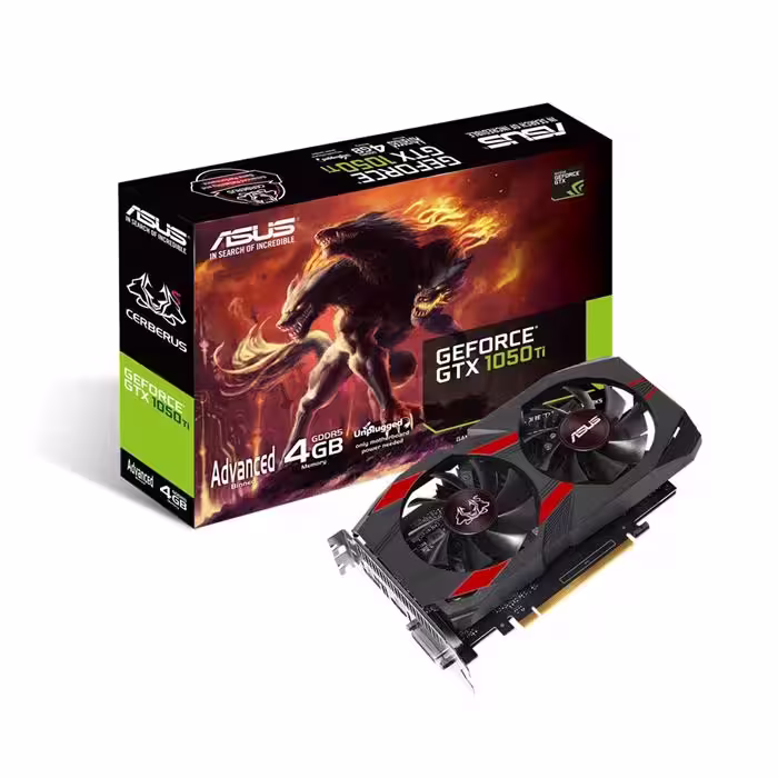 کارت گرافیک ایسوس Cerberus GeForce GTX 1050 TI A4G