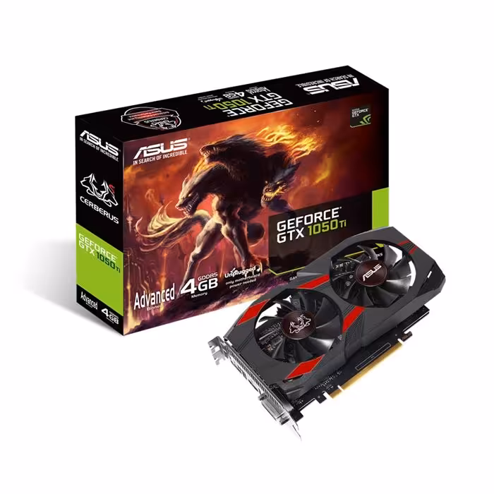 کارت گرافیک ایسوس Cerberus GeForce GTX 1050 TI A4G