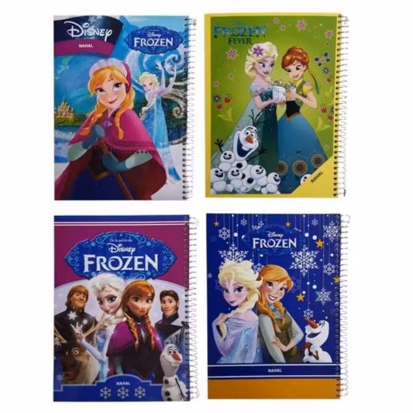 دفتر 100 برگ سیمی خط دار  طرح (دخترانه) فانتزی