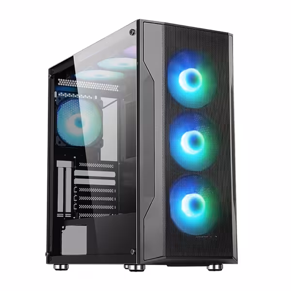 کیس کامپیوتر اوست مدل GT-AV12-BG-ARGB