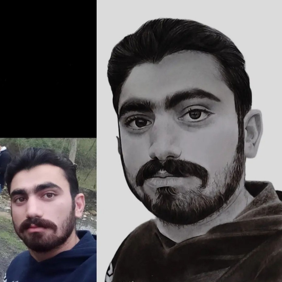 نقاشی چهره از روی عکس دلخواه شما
