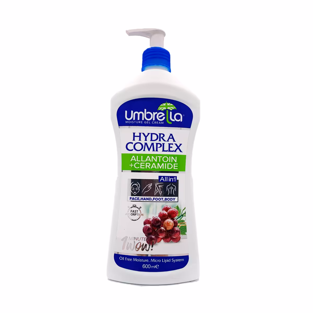 ژل کرم آبرسان حاوی انگور آمبرلا