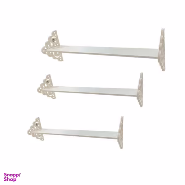 شلف دیواری مدل f.p کد 75 مجموعه 3 عددی