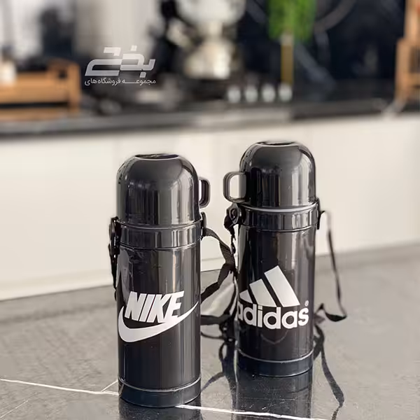 قمقمه کاوردار مشکی