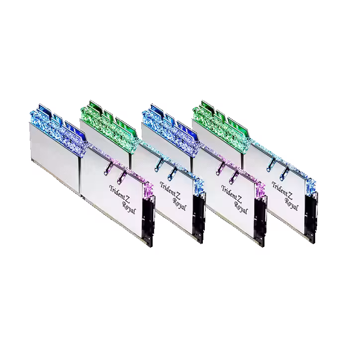 قیمت و خرید رم دو کاناله G.SKILL مدل Trident Z Silver DDR4 64GB 3200MHz