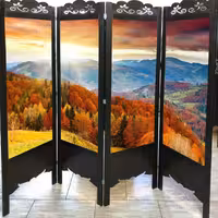 پاراوان تصویری منظره PA-62  (پرداخت کرایه پس از تحویل)