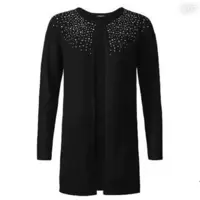 ژاکت بافت پرز دار سنگدوزی شده زنانه اسمارا esmara آلمان ، سایز S   و M (ارسال رایگان)