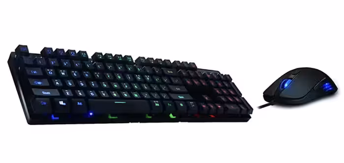 کیبورد و ماوس با سیم مسترتک مدل MK9200