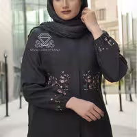 مانتو دکمه دار نوک مدادی دانژه