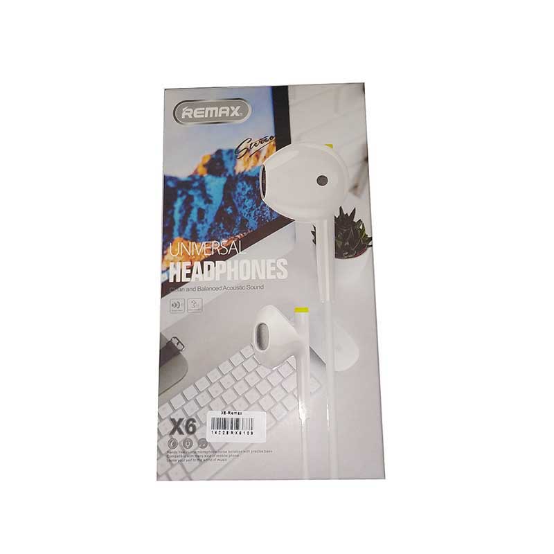 هندزفری ریمکس Remax X6