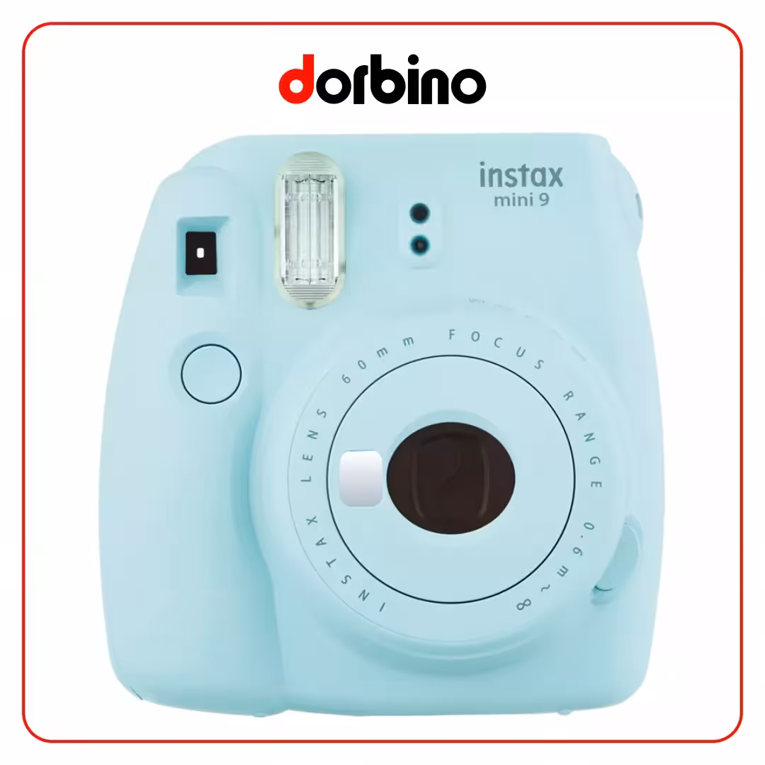 دوربین فوجی Fujifilm instax mini 9 Instant Film Camera Ice Blue - فروشگاه دوربین دوربینو