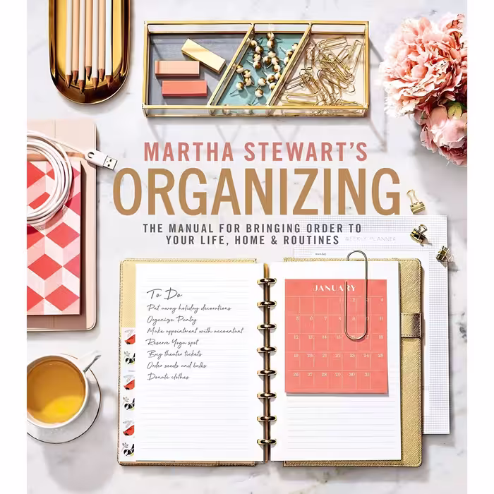 کتاب زبان اصلی Martha Stewarts Organizing The Manual for Bringing Order to Your 