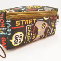 جامدادی برزنتی دوزیپ پارسا با طرح های متنوع پسرانه و دخترانه