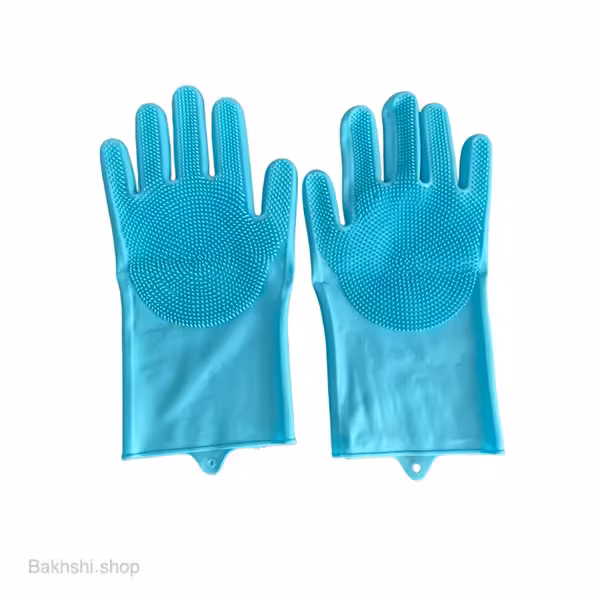 دستکش اسکاچ دار سیلیکونی