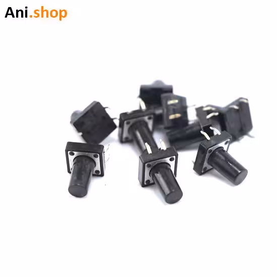میکرو سوئیچ فشاری دارای ابعاد 6mmx 6mmx5mm