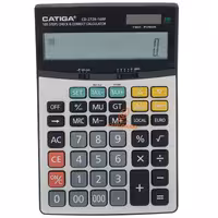 ماشین حساب رومیزی کاتیگا مدل CD-2728-16RP
