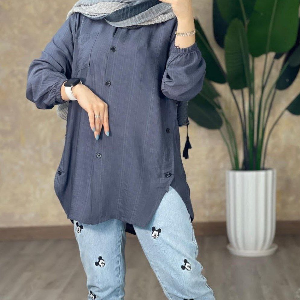 مانتو زنانه تابستانه کرسپو مانتو کرسپو زنانه تونبک کرسپو با ارسال رایگان فری سایز تا 44