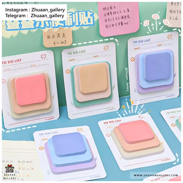 استیکی نت LUCKY PASTEL پاستلی