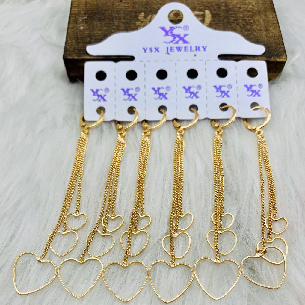 گوشواره آویز برند ysx کد 1290037/3 با ارسال رایگان 