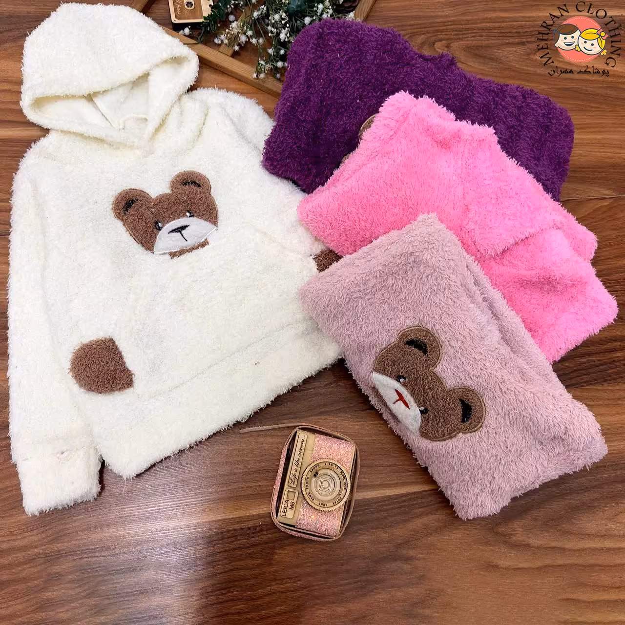 هودی -1358-لباس بچه گانه-هودی تک تدی پولیشی