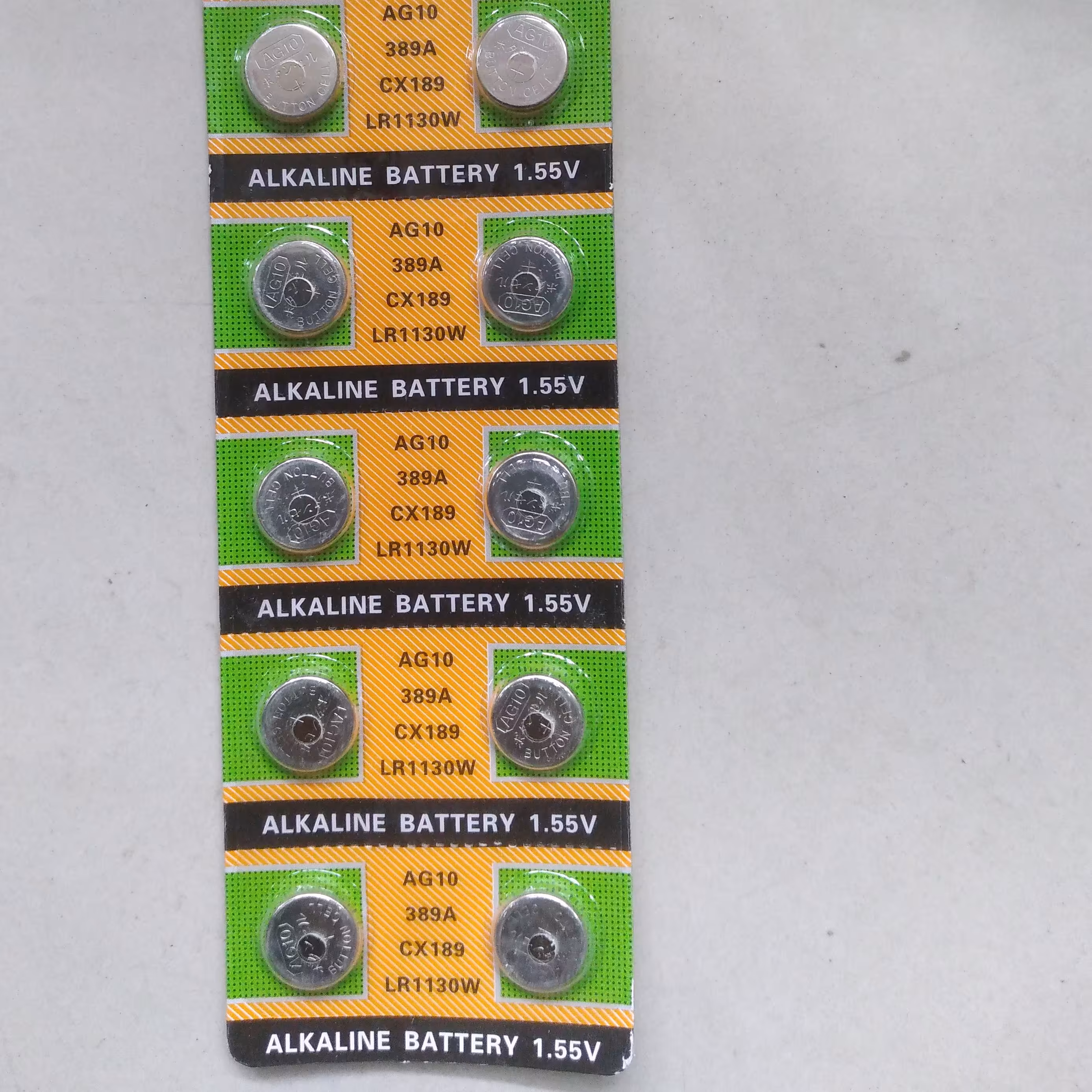 باتری سکه ای G10