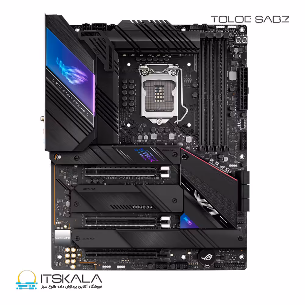 قیمت و خرید مادربرد ایسوس مدل ROG STRIX Z590-E GAMING WIFI | ITSKALA