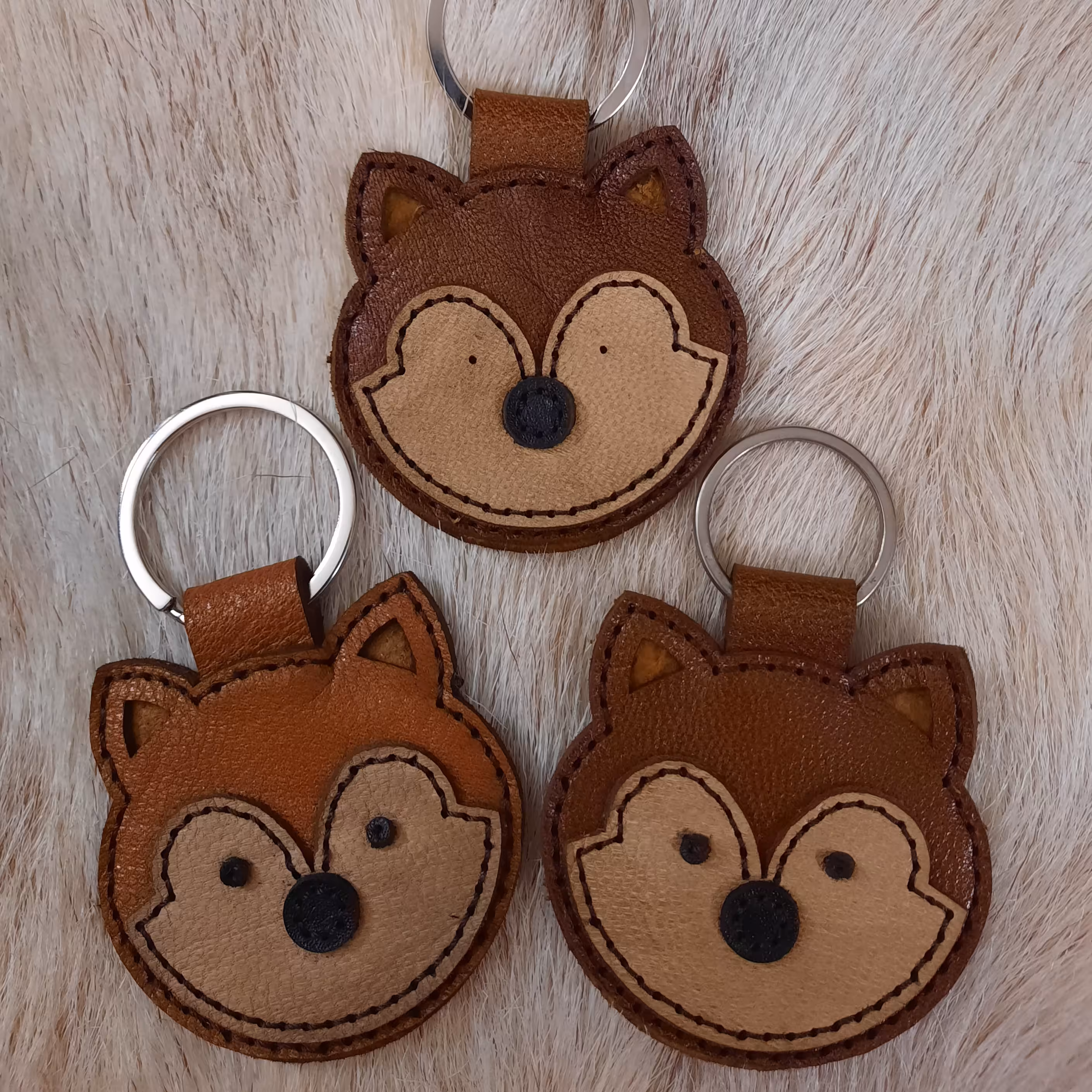 سرکلیدی چرمی