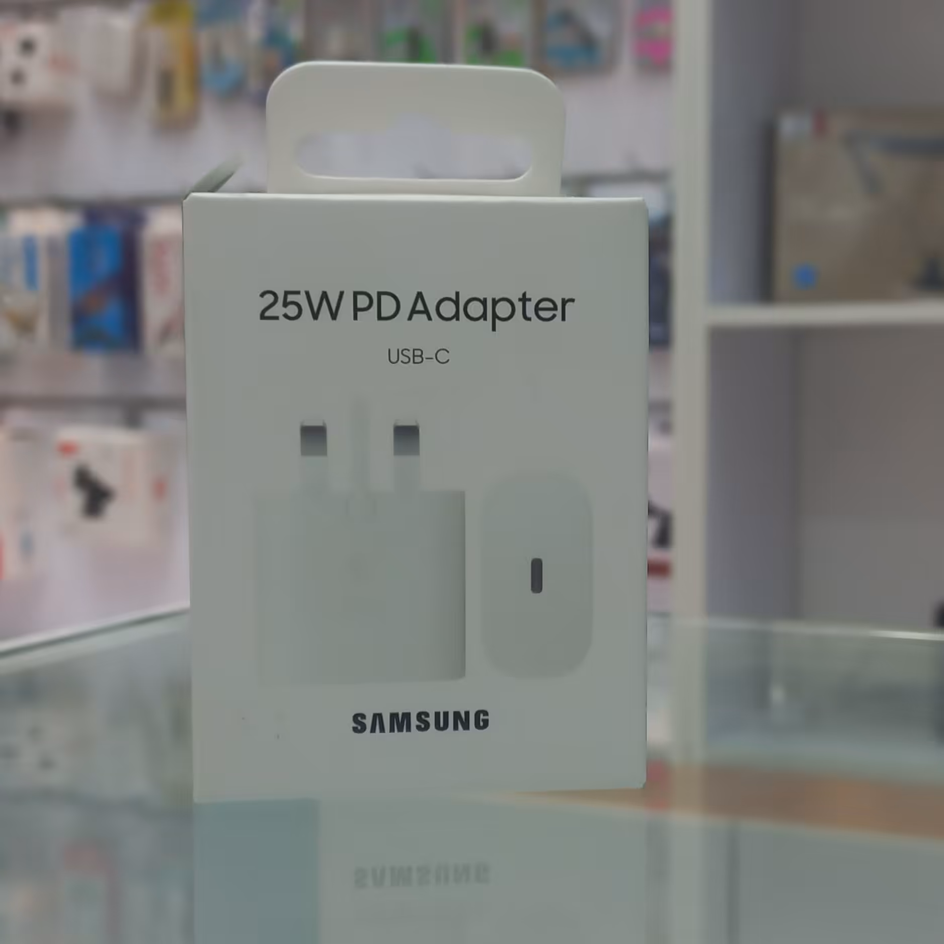 شارژر دیواری سامسونگ 25 وات مدل EP-TA800 سه پین اروپا

