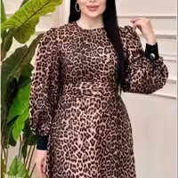 پیراهن زنانه پلنگی هلن