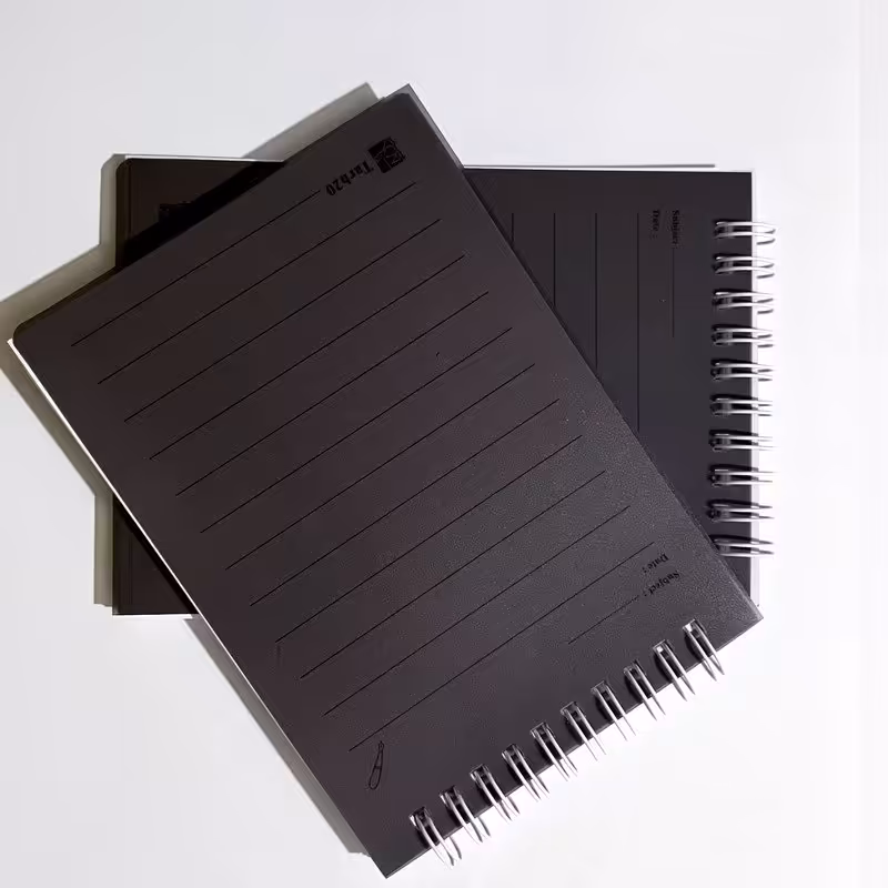 دفترچه یادداشت 60 برگ  سایز A6 بسته 2 عددی