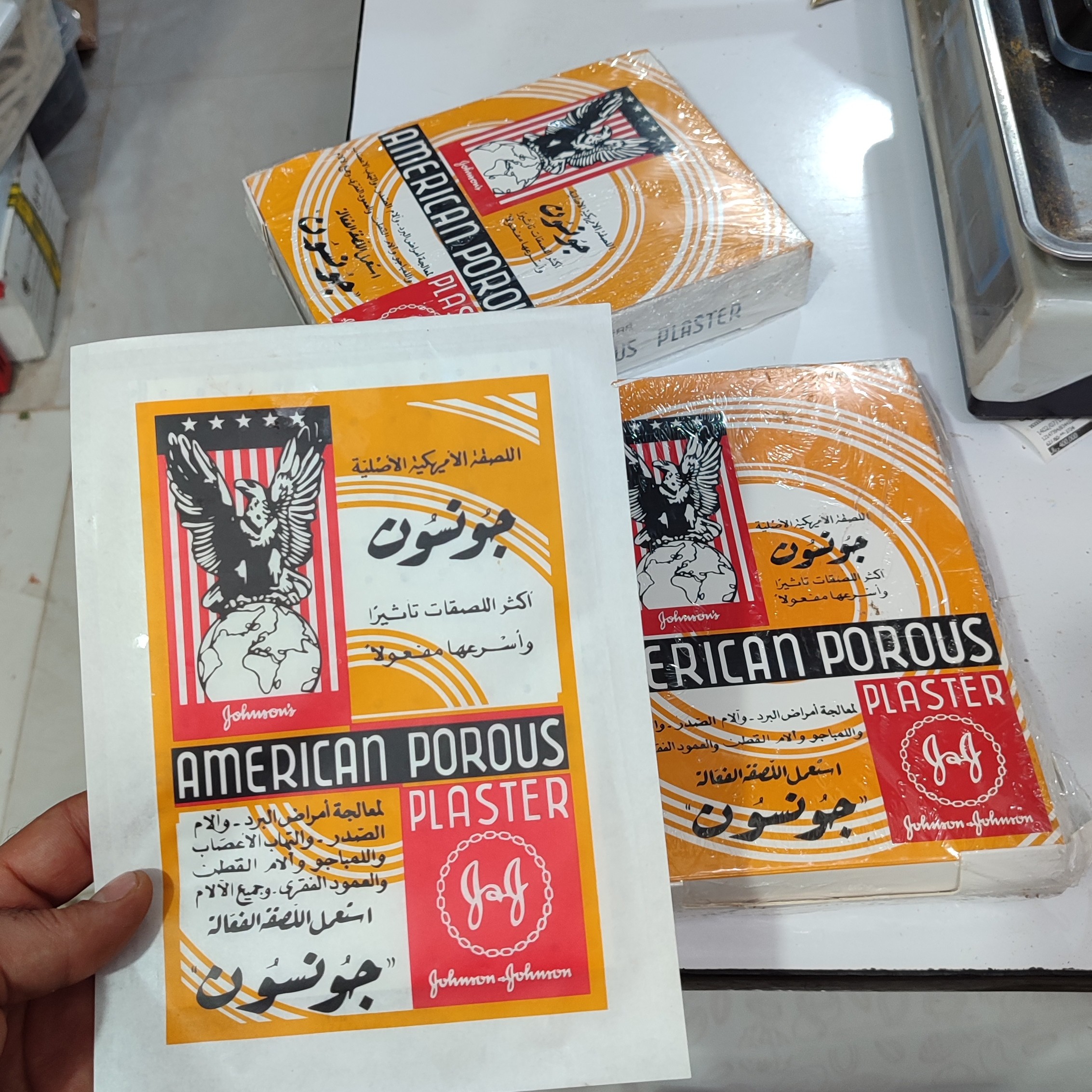 چسب کمر جونسون اصل پک 6 عددی