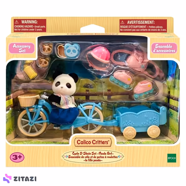 اسباب بازی سیلوانیان فامیلیز کد 5652 Sylvanian Families panda Girl