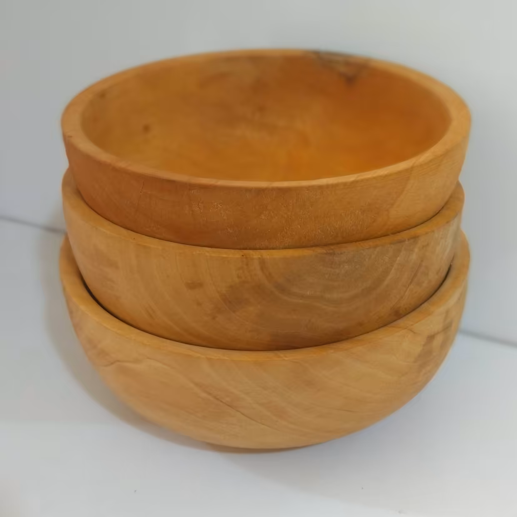 کاسه سه سایز چوبی