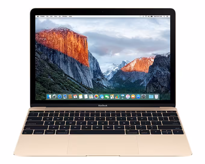 لپ تاپ 12 اینچی Apple مدل MacBook MNYN2 2017 - فروشگاه اینترنتی طیف سنتر