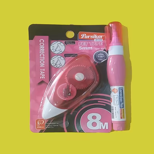 لاک غلط گیر نواری و قلمی پارسیکار