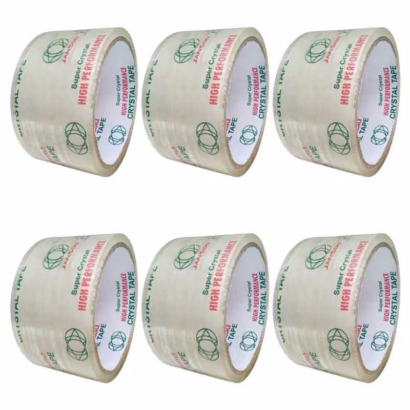 خرید چسب پهن 40 یارد جانسون JANSON با عرض 5 سانتی متر بسته 6 عددی