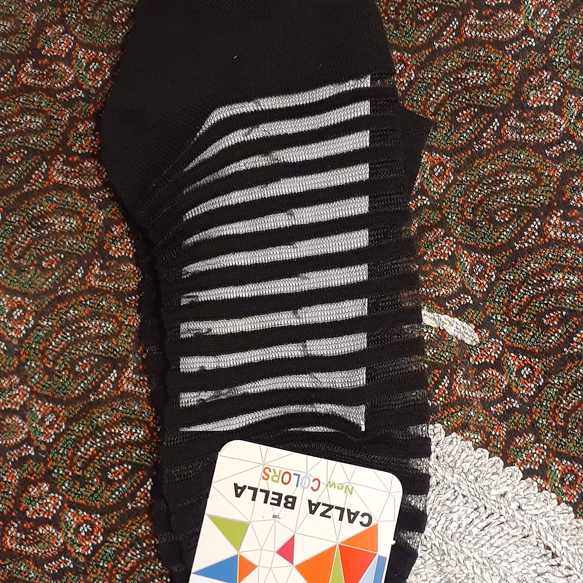 جوراب  رینگی شیشه مچی