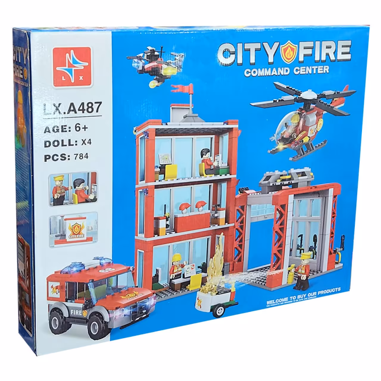 ساختنی ال ایکس مدل Command Center کد 487